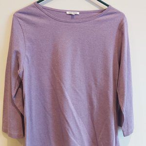 3/4 sleeve cotton T